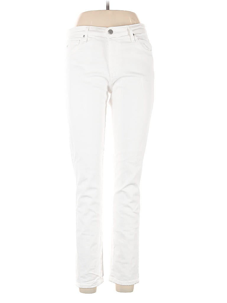 Pre-owned Adriano Goldschmied Jeans In White