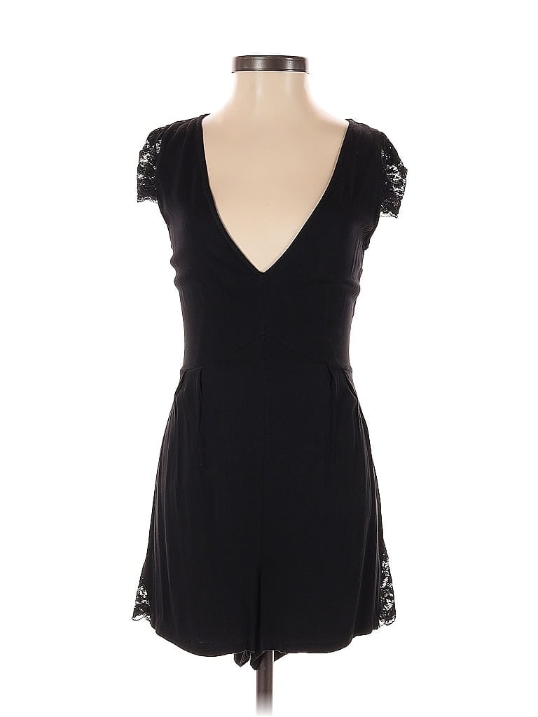 Pre-owned Marian Romper In Black
