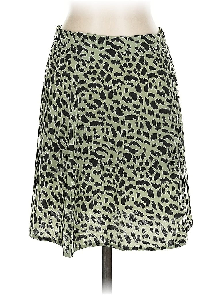 Pre-owned Nasty Gal Inc. Casual Skirt In Green