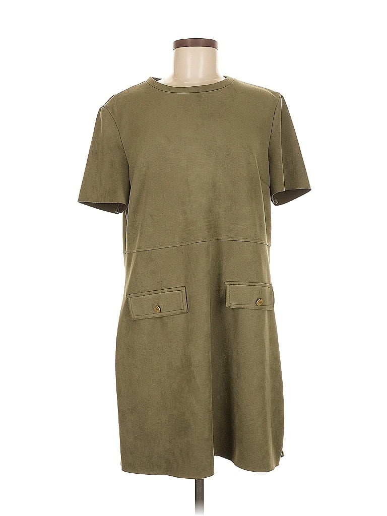 Pre-owned Primark Casual Dress In Green