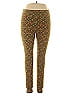 Lularoe Print Yellow Teal Leggings Size 1X (Tall & Curvy) - photo 1