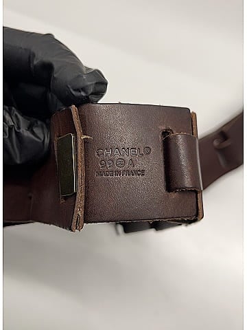 Chanel Vintage Leather Belt (view 2)
