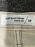 Just Black 100% Cotton Tan Khakis Size 29 waist - photo 4