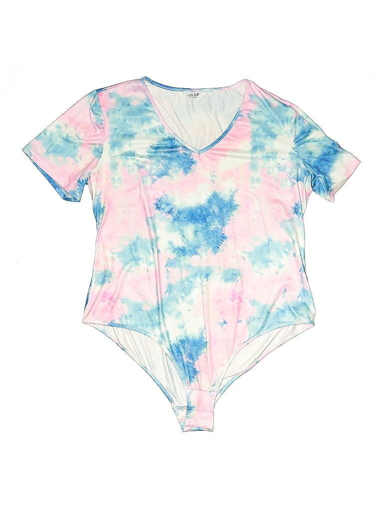 Pre-owned In'voland Bodysuit In Blue