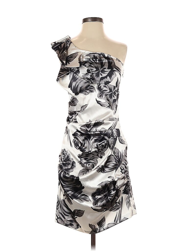 Pre-owned B. Smart Cocktail Dress In Silver