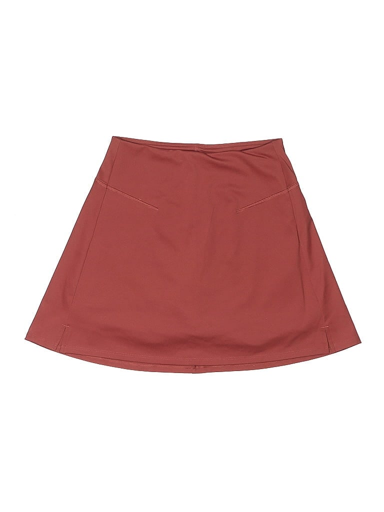 Pre-owned Active By Old Navy Casual Skirt In Burgundy