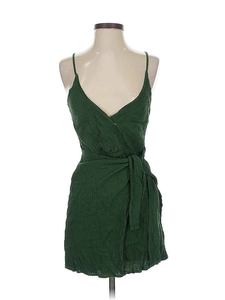 Pre-owned Assorted Brands Cocktail Dress In Green