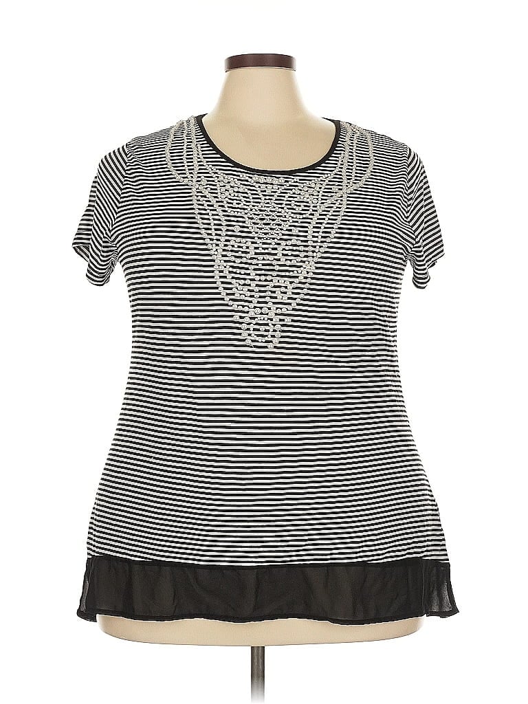 Pre-owned Style & Co Casual Dress In Gray