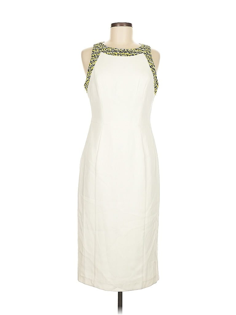 Black Halo Ivory Cocktail Dress Size 8 - photo 1