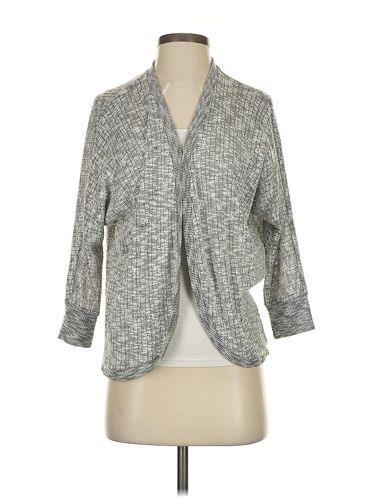Pre-owned Aéropostale Cardigan Sweater In Gray