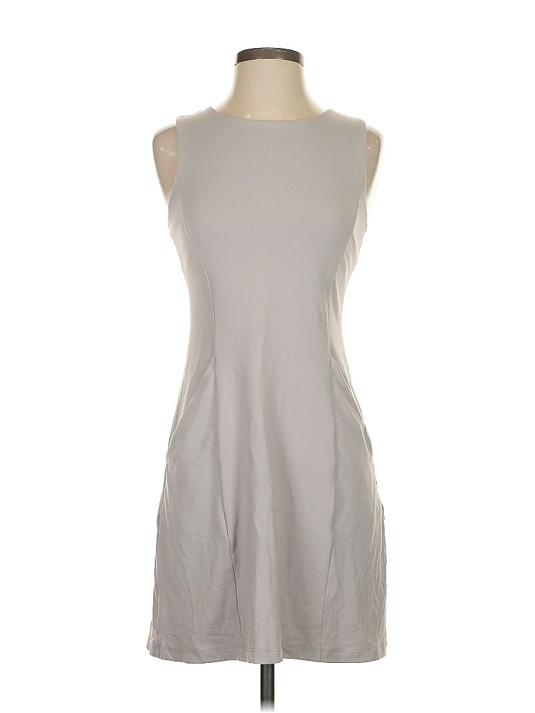Pre-owned Susana Monaco Casual Dress In Gray