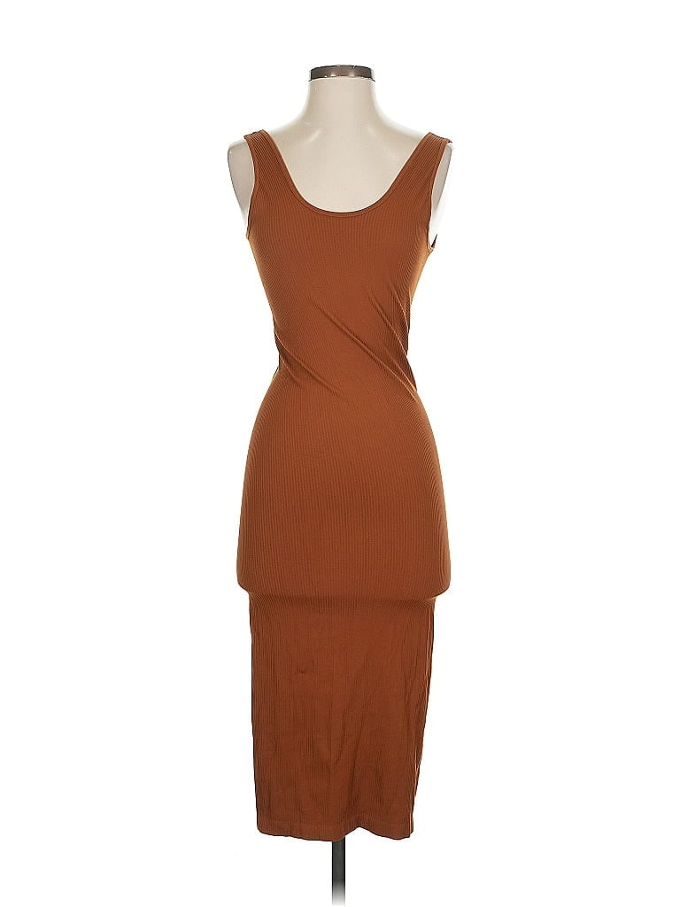 Pre-owned H&m Cocktail Dress In Orange