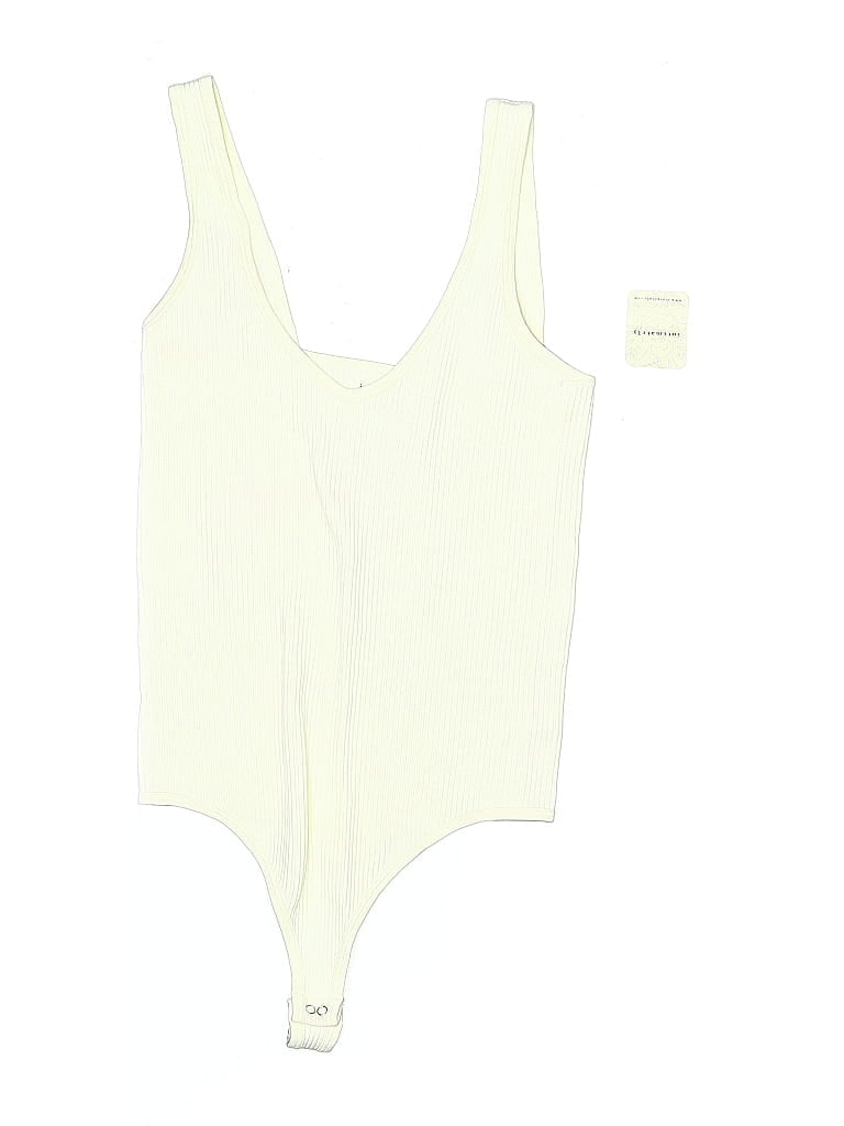 Pre-owned Intimately By Free People Bodysuit In White