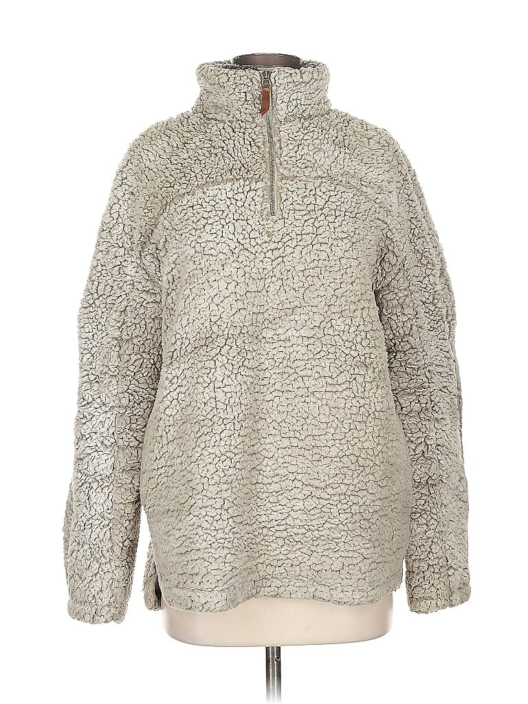Click to view more detailed imagery on our partner's website Pre-owned Thread & Supply Pullover Sweater In Silver