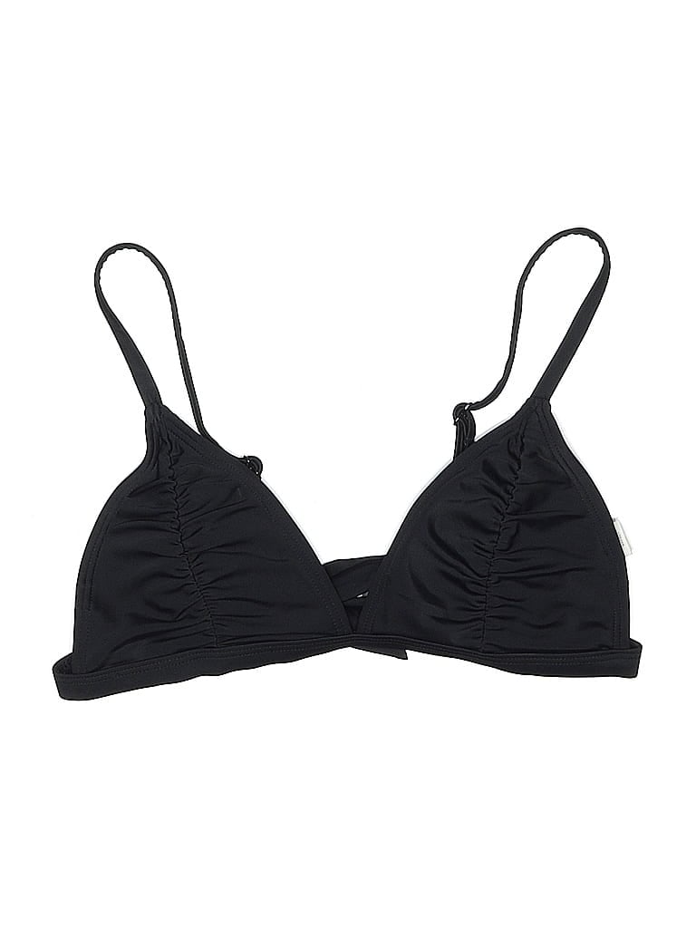 Pre-owned Assorted Brands Swimsuit Top Black Swimwear