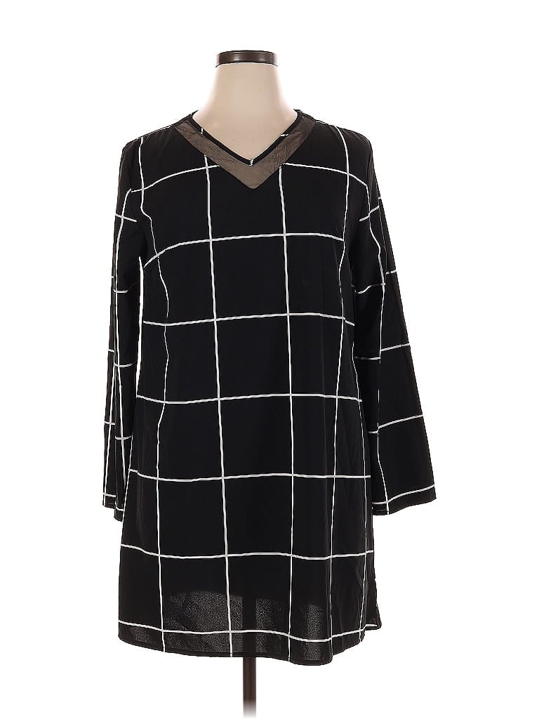 Pre-owned Shein Casual Dress In Black