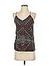 Cooper & Ella 100% Polyester Brown Sleeveless Top Size XS - photo 1