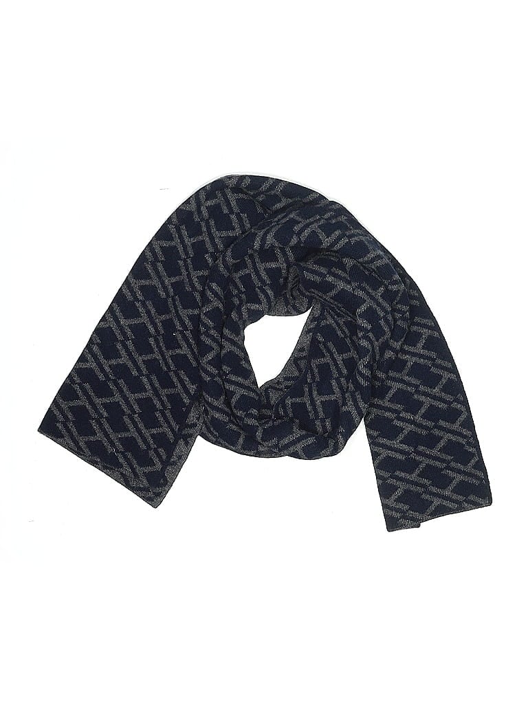 Pre-owned Assorted Brands Scarf In Blue