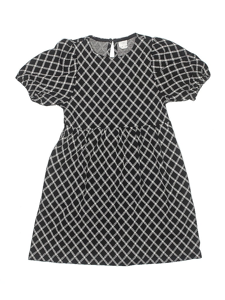 Zara Kids Argyle Black Dress Size 10 - photo 1