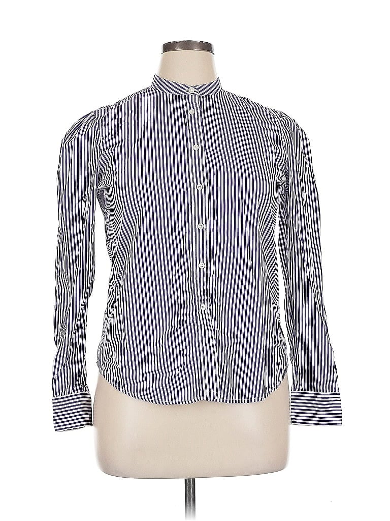 Click to view more detailed imagery on our partner's website Pre-owned Polo Ralph Lauren Long Sleeve Button Down Shirt In Purple