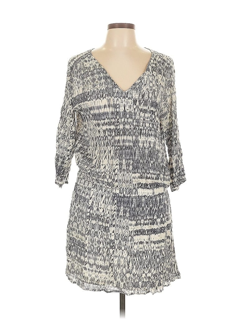 Pre-owned H&m Casual Dress In Gray