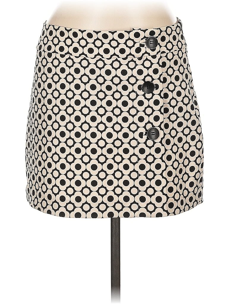 Pre-owned Bershka Casual Skirt In White