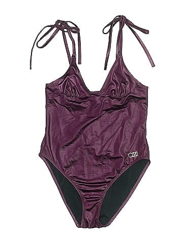 Solid & Striped One Piece Swimsuit (view 1)
