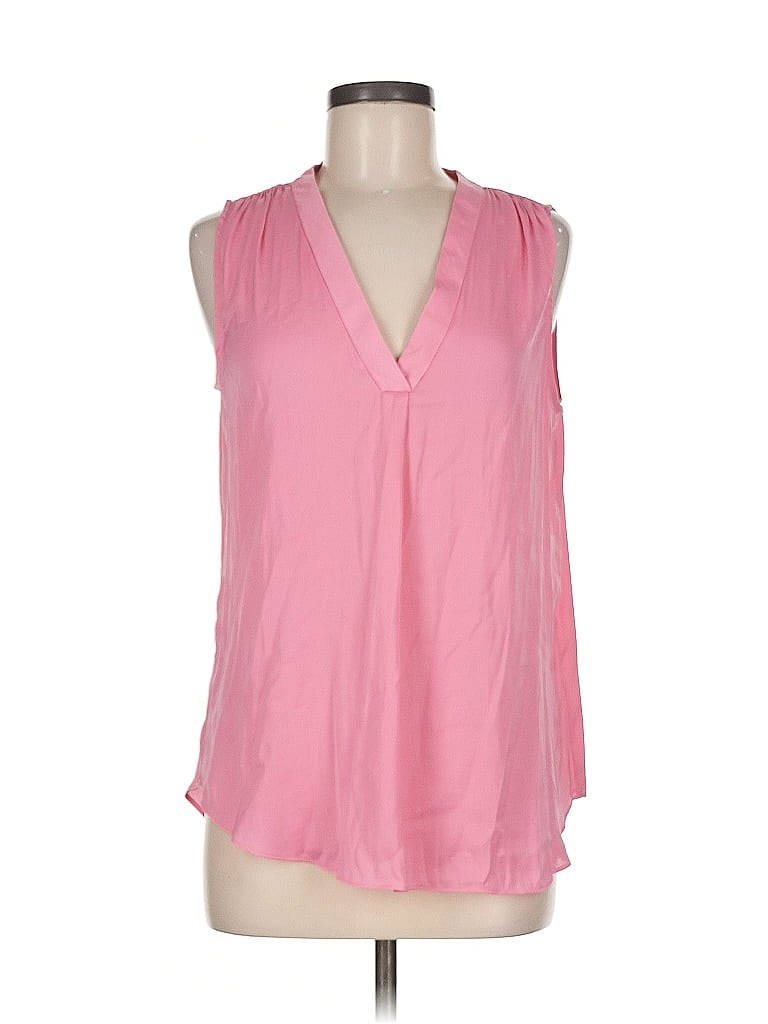 Click to view more detailed imagery on our partner's website Pre-owned Vince Camuto Sleeveless Blouse In Pink