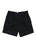 New Directions Solid Black Cargo Shorts Size 12 - photo 1
