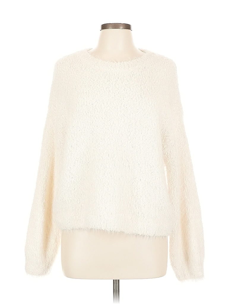 Pre-owned Joie Pullover Sweater In White