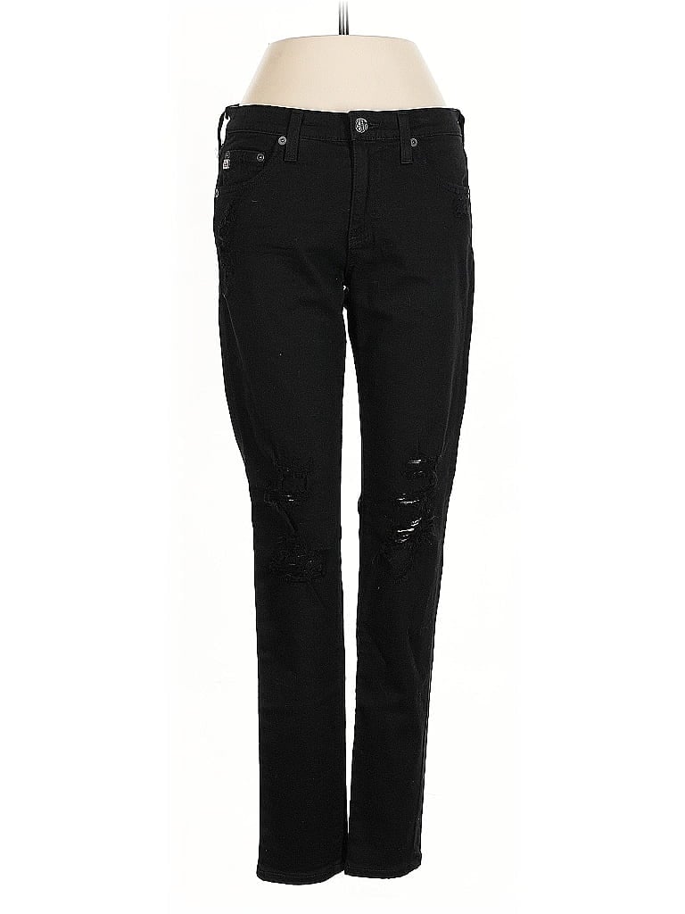 Pre-owned Adriano Goldschmied Jeans In Black