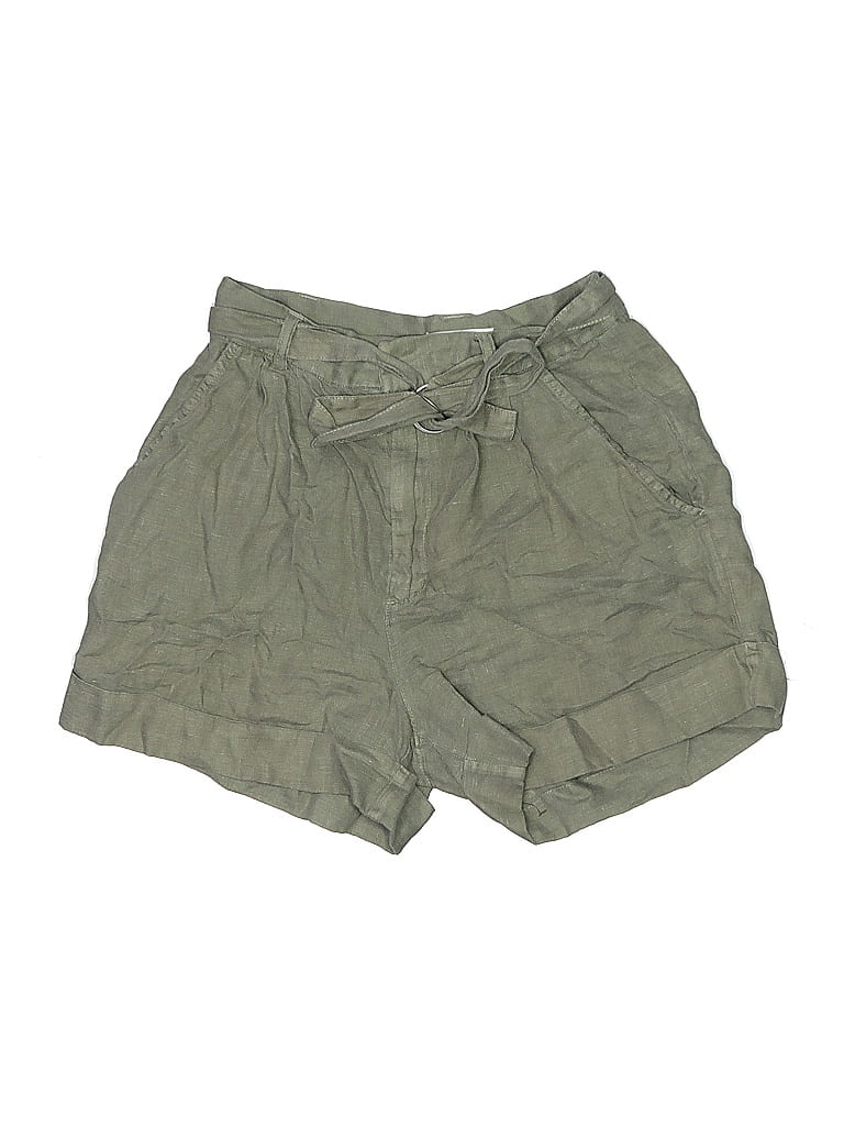 Pre-owned Joie Khaki Shorts In Green