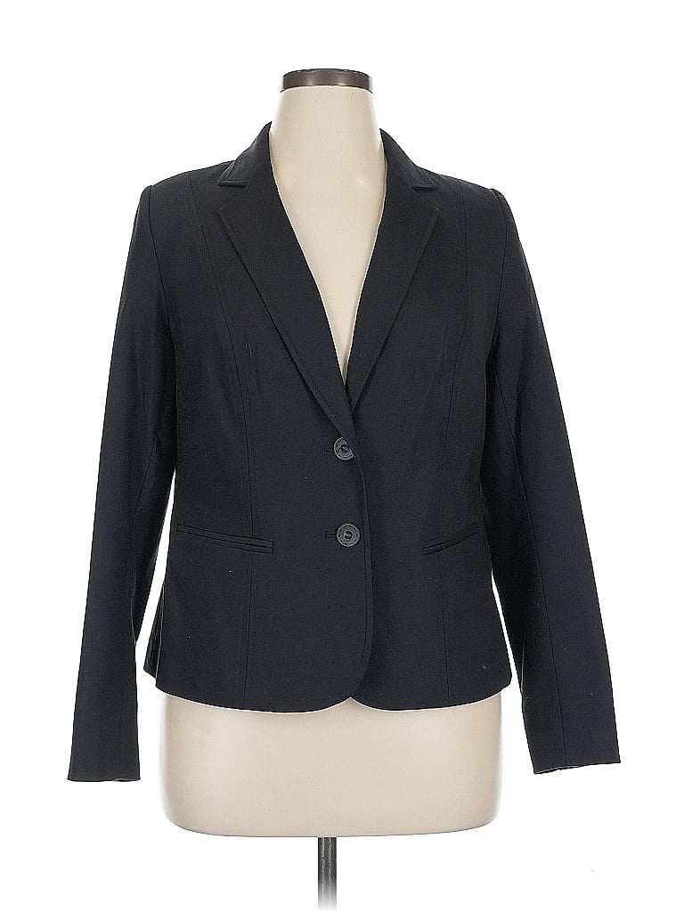 Pre-owned Lane Bryant Blazer Jacket In Gray