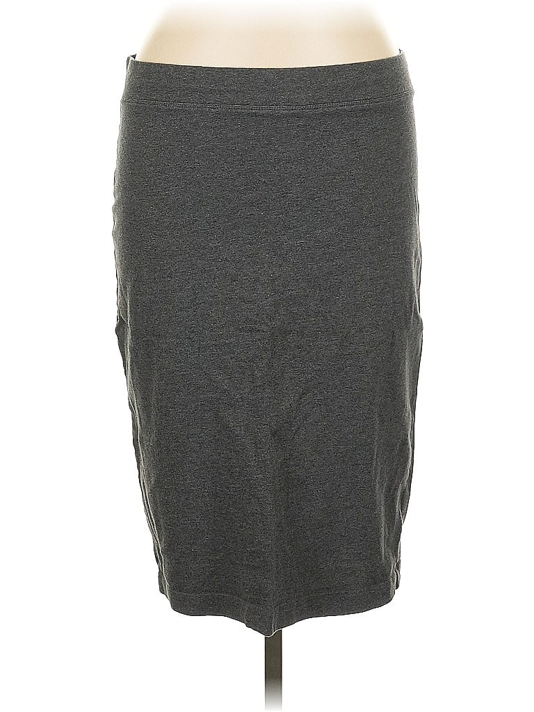 Pre-owned Gap Casual Skirt In Gray