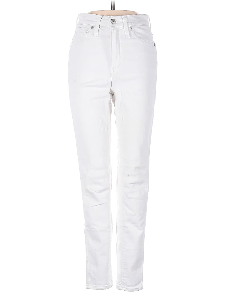 Click to view more detailed imagery on our partner's website Pre-owned Madewell Jeans In White