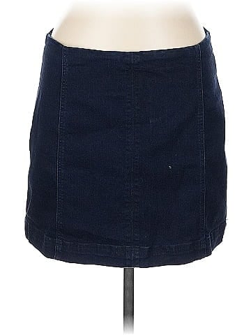 Tinseltown Denim Skirt (view 1)