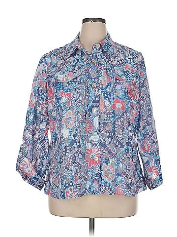 Ruby Rd. 3/4 Sleeve Blouse (view 1)