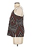 Cooper & Ella 100% Polyester Brown Sleeveless Top Size XS - photo 5