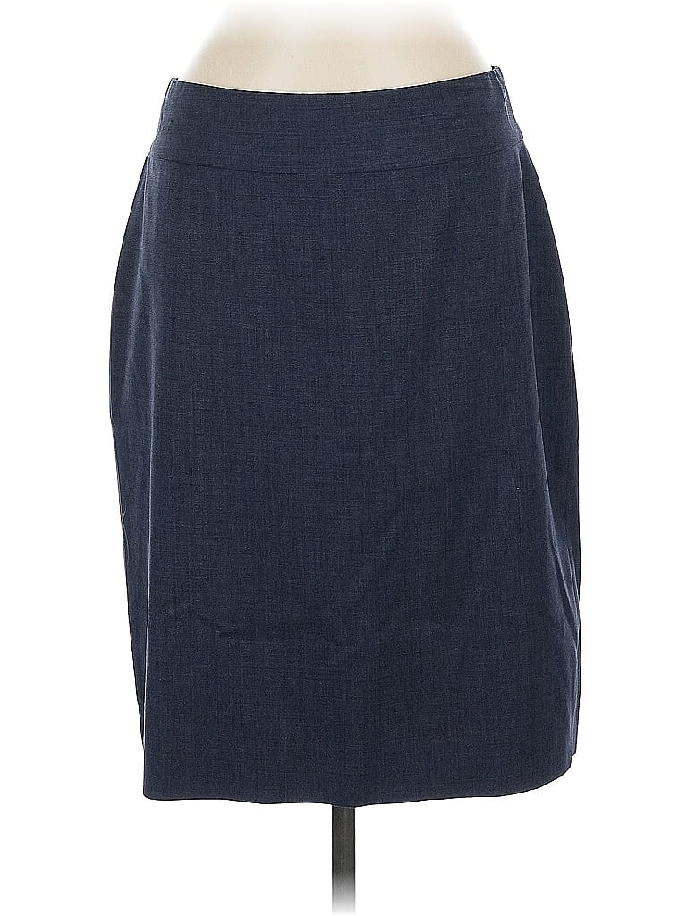Click to view more detailed imagery on our partner's website Pre-owned Banana Republic Formal Skirt In Blue