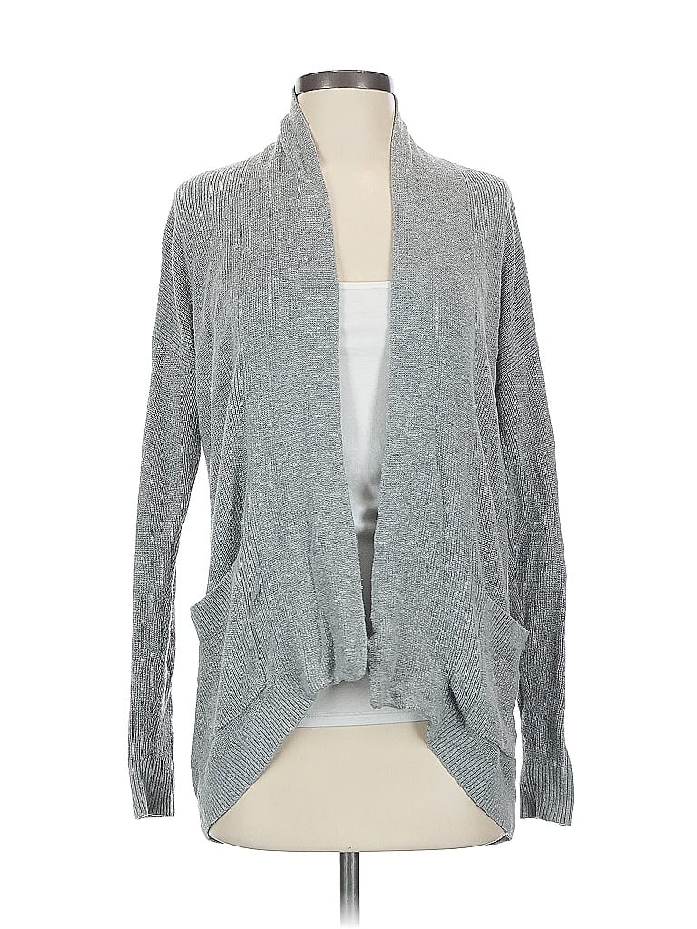 ABERCROMBIE & FITCH Pre-owned Cardigan Sweater In Gray