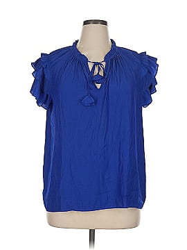 Rose + Olive Short Sleeve Blouse