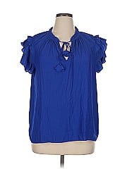 Rose + Olive Short Sleeve Blouse