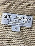 St. John Collection Chevron-herringbone Tan Formal Skirt Size 4 - photo 4