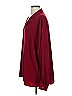 Liz Baker 100% Polyester Burgundy Long Sleeve Blouse Size 24 waist - photo 6
