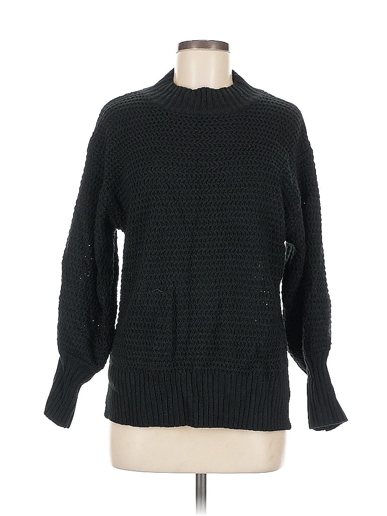 Pre-owned Unbranded Pullover Sweater In Black