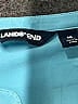 Lands' End Solid Blue Casual Dress Size M - photo 8