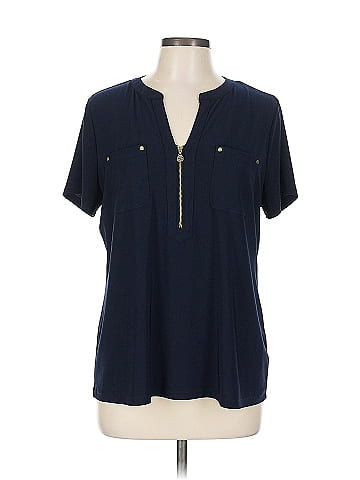 Anne Klein Short Sleeve Top (view 1)