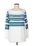 W by Worth 100% Cotton White Pullover Sweater Size M - photo 1