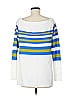 W by Worth 100% Cotton White Pullover Sweater Size M - photo 2