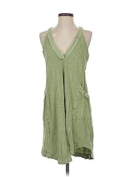 Cloth & Stone 100% Tencel Tie-dye Blue Casual Dress Size M